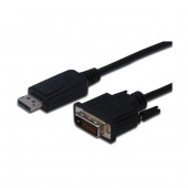 DisplayPort - DVI kabel 5m Digitus