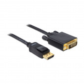 DisplayPort - DVI kabel 1m Delock
