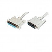 Digitus modem kabel DB25M-25Ž  2m