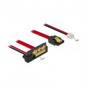 Delock adapter SATA 7pin+2pin Ž- 1x SATA kotni 20cm 85241