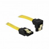 Delock kabel SATA kotni  90° 0,1m 82469