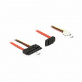 Delock adapter SATA 7pin+4pin floppy- 1x SATA 22pin 30cm 84852