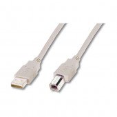 Digitus kabel USB A-B 1,8m siv dvojno oklopljen