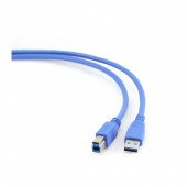 Kabel USB 3.0 A-B 3m moder Cablexpert