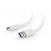 Cablexpert kabel USB 3.0 A-C 1,8m bel CCP-USB3-AMCM-6-W