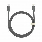 Baseus kabel TipC/Lightning 1.2m 20W PD Silica gel črn CAGD020001