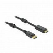 DisplayPort - HDMI kabel  5m 4K 60Hz Delock