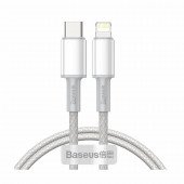 Baseus kabel TipC/Lightning 1m 20W PD pleten bel CATLGD-02
