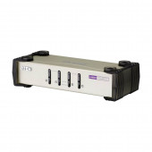 KVM stikalo  4:1 namizni VGA/PS2-USB CS84U s kabli Aten