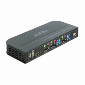 Delock KVM stikalo 2x1 DisplayPort/USB 8K 11482