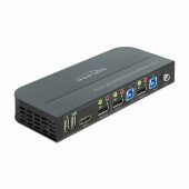 Delock KVM stikalo 2x1 DisplayPort/USB 8K 11482