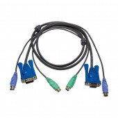 Set kablov ATEN 2L-5002P/C VGA/PS2 1,8m