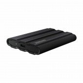 Samsung SSD disk 2TB zunanji T7 Shield USB 3.2 Gen2 NVMe, IP65 črn MU-PE2T0S/EU