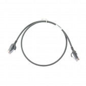 Leviton patch UTP CAT.6 0,6m siv 3,8mm HighFlex 113-6H460-02S