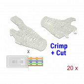 Zaščitna plastika za RJ45 Crimp&Cut Delock (pak/20)