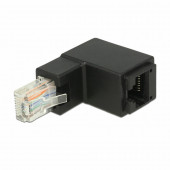 Delock adapter RJ45 CAT.6 UTP kotni  90° 86424