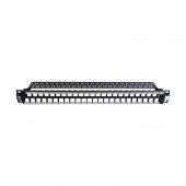 Leviton panel CAT.5e/6/6A 48-port modularen MMCPNLX48SIJ1U2