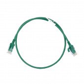 Leviton patch UTP CAT.6 0,6m zelen 3,8mm HighFlex 6H460-02G