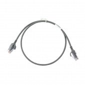 Leviton patch UTP CAT.6 0,6m siv 3,8mm HighFlex 113-6H460-02S