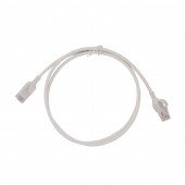 Leviton patch UTP CAT.6 0,9m bel 3,8mm HighFlex 124-6H460-03W
