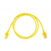 Leviton patch UTP CAT.6 0,9m rumen 3,8mm HighFlex 134-6H460-03Y