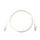 Leviton patch UTP CAT.6 1,5m bel 3,8mm HighFlex 126-6H460-05W