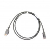 Leviton patch UTP CAT.6 6,1m siv 3,8mm HighFlex 120-6H460-20S