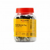 Delock RJ45 konektor CAT.6A, CAT.7 FTP Easy Connect pak/25 66903