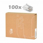 Ubiquiti RJ45 konektor CAT.5e FTP trdi kabel pak/100 UISP-Connector-SHD