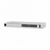 Stikalo Giga 48cm 24x RJ45 16x PoE 2x SFP USW-24-POE Unifi Gen2 Ubiquiti