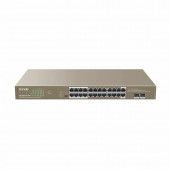 Tenda stikalo Giga 24-port rack 24x PoE 2xSFP TEG1126P-24-410W