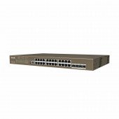 Tenda stikalo Giga 24-port rack 24x PoE 4xSFP TEG5328P-24-410W