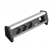 Bachmann DESK 1 namizni razdelilec 3x220V, 1xprazen 902.000