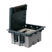 SIMC talna doza za  2x modul globina 90-120 mm, siva C5