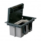 SIMC talna doza za  1x modul globina 90-120 mm, siva C5