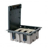SIMC talna doza za  3x modul globina 90-120 mm, siva C5