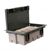 SIMC talna doza za  4x modul globina 90-120 mm, siva C5