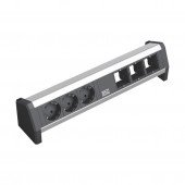Bachmann DESK 1 namizni razdelilec 3x220V, 3xprazen 902.002