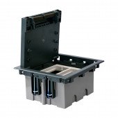 SIMC talna doza za  2x modul globina 90-120 mm, siva C5