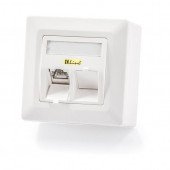 KELine nadometna vtičnica 2x RJ45 601140-AP