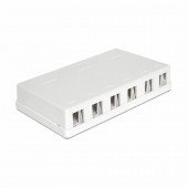 Delock nadometna vtičnica 6x RJ45 86227
