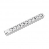 Bachmann razdelilec rack 9x220V ALU 2m siv 333.401