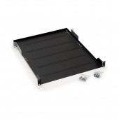 Triton polica rack 1U 750mm - 40kg črna