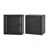 Triton kabinet zidni 18U 900 600x400 črn sestavljen