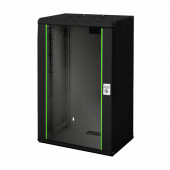Digitus zidni kabinet 20U 998 600x450 črn sestavljen DN-19 20-U-SW