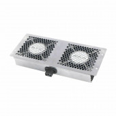 DATECH hladilna enota 2x ventilator siva FU.0002.901-B