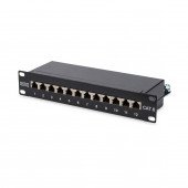 Digitus 250mm panel 12-port CAT.6 1U FTP DN-91612S
