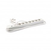 Bachmann razdelilec rack 8x220V PVC 2m siv 333.601