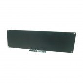 Triton slepi panel 3U rack črn