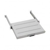 Triton polica rack izvlečna 350mm - 30kg siva